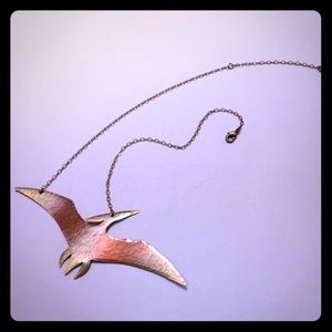 New Pterodactyl statement necklace